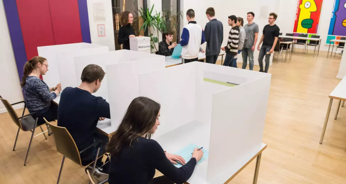 Parallel zur Bundestagswahl findet auch 2025 wieder eine Juniorwahl statt. Foto: © Juniorwahl 2024 Parallel zur Bundestagswahl findet auch 2025 wieder eine Juniorwahl statt. Foto: © Juniorwahl 2024