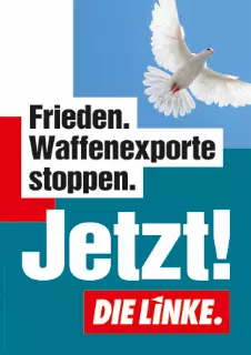 Wahlplakat von DIE LINKE