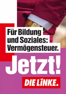 Wahlplakat von DIE LINKE