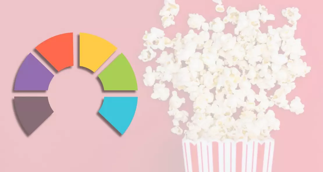 Popcorn und Politik. Grafik via Canva