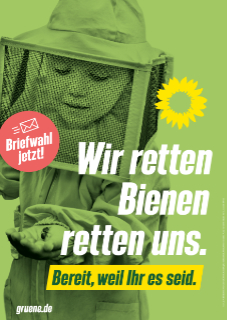 Grünen-Wahlplakat