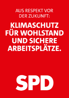 SPD-Wahlplakat