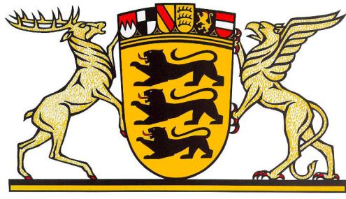 grosses landeswappen.jpg.341390 Das Große Landeswappen von Baden-Württemberg wurde vom Landtag 1954 als „Symbol der Einheit und der Vielfalt“ beschlossen. Die gewählte Darstellung sollte zudem dazu dienen, die Traditionen der früheren Länder und der Landesteile zu bewahren. Heraldisch